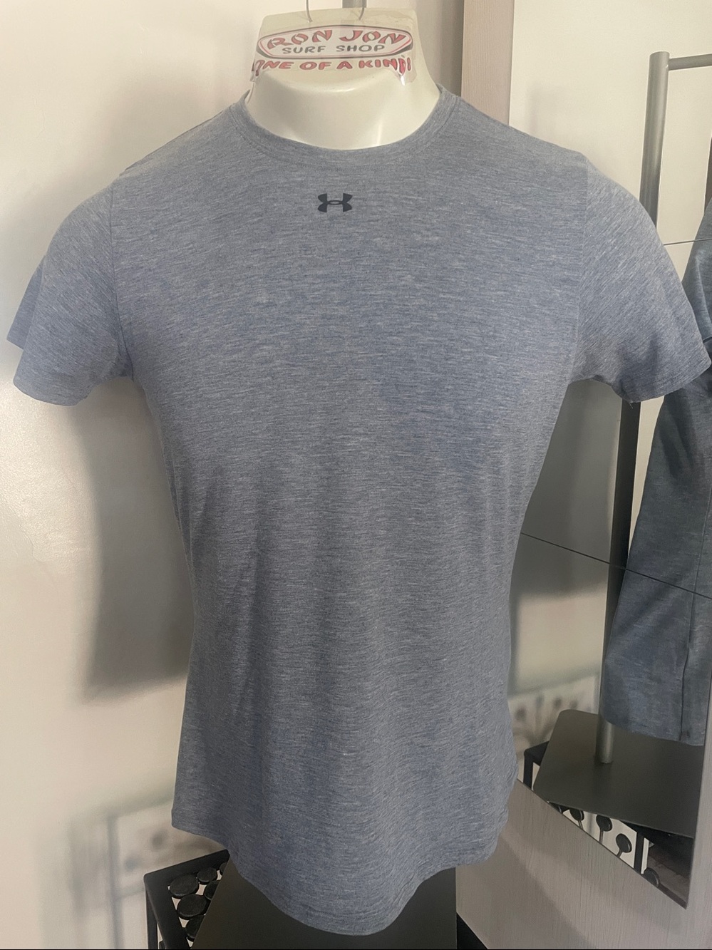 Under Armour Men's Light Heather Gray Short-Sleeve Performance Tee